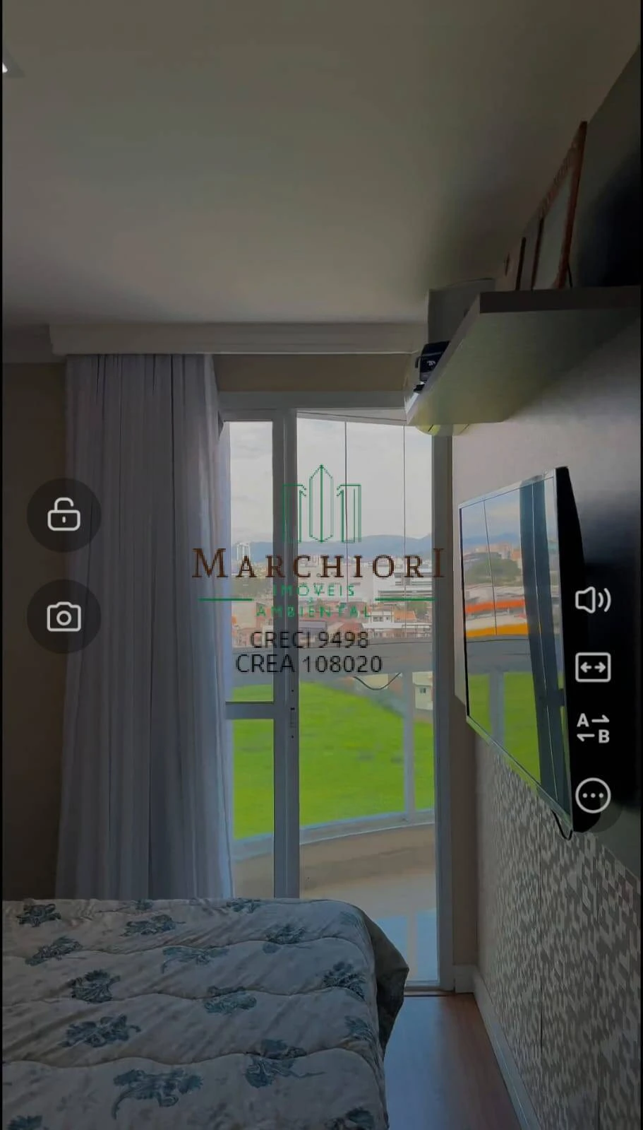 2 quartos, suíte, 3 vagas, montado e decorado, porteira fechada