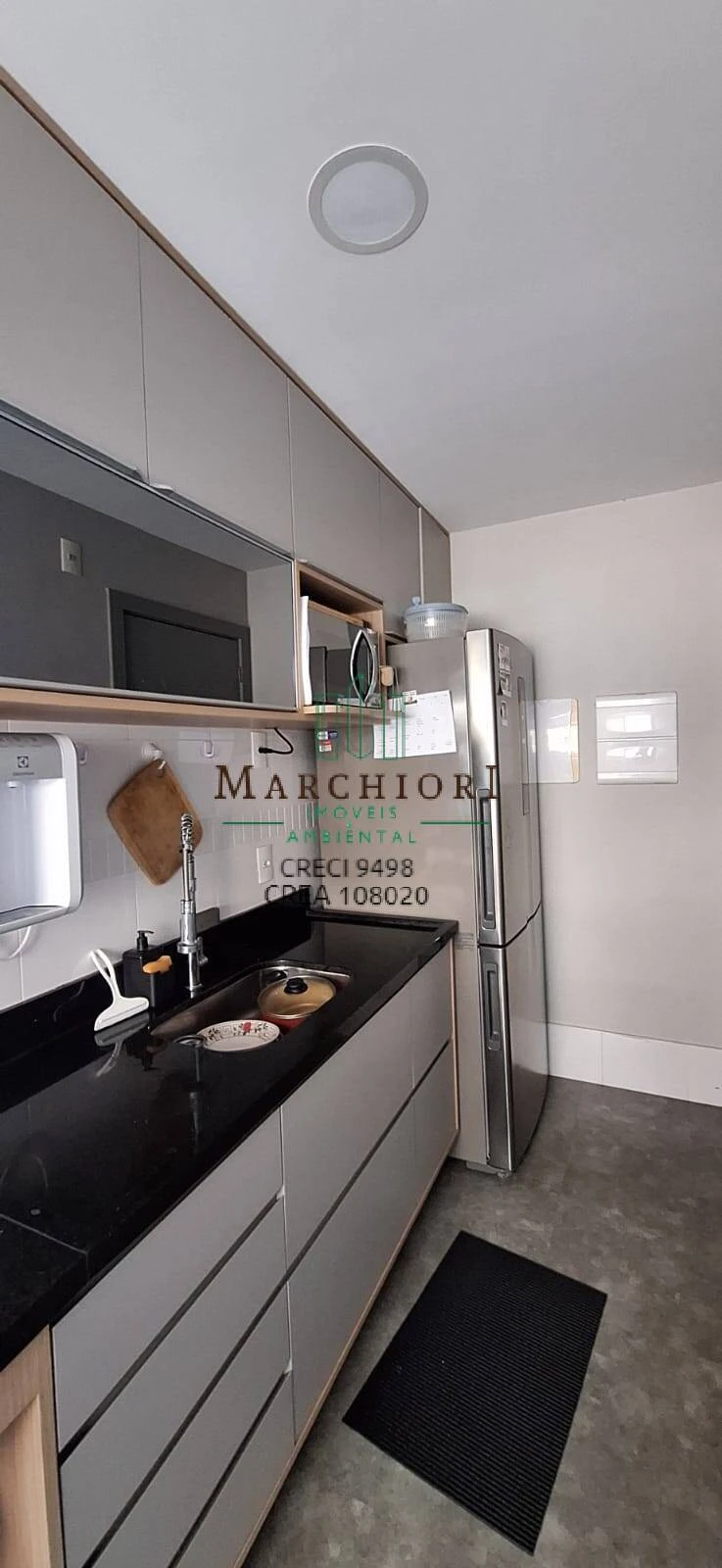 2 quartos. suíte, montado e decorado, 1 vaga