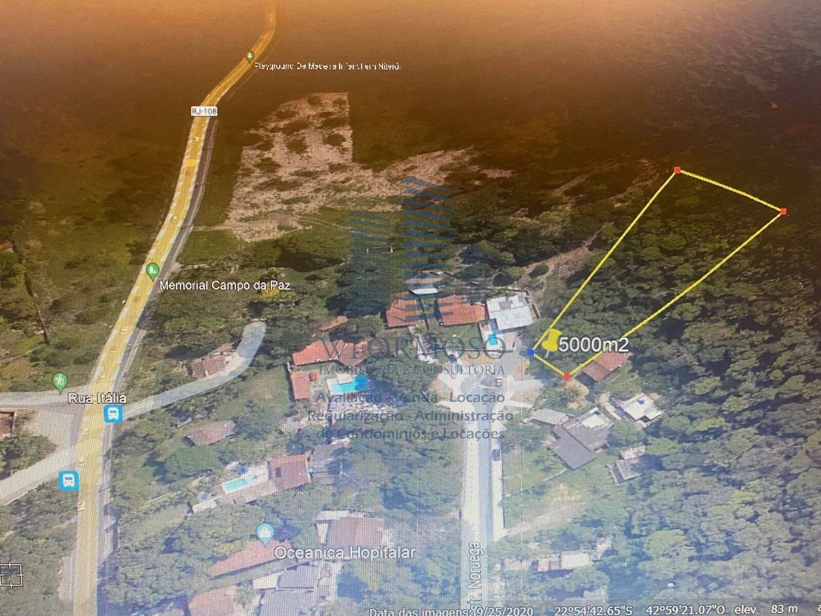 Terreno 5000m² à venda na Estrada Noruega em Várzea das Moças Niterói