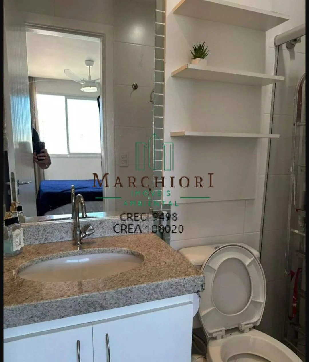 2 Quartos c Suíte Andar Alto Vista Livre Lazer  montado porteira fechada