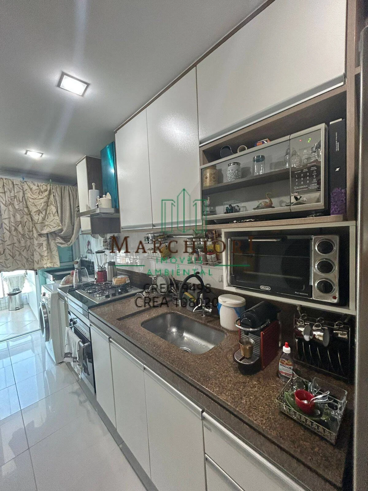 2 quartos, suíte, montado, andar alto,vista pro mar