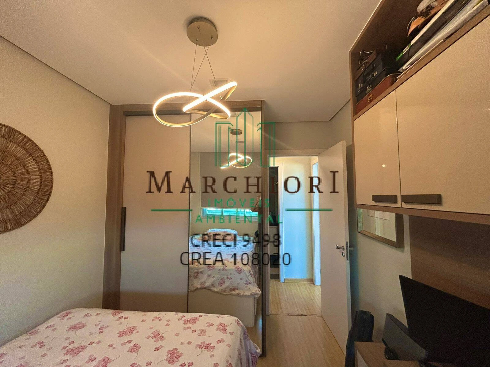 2 quartos, suíte, montado, andar alto,vista pro mar