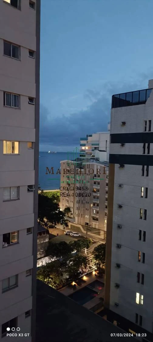 1 quarto 1 vaga 2 quadras do mar com vista mar e cidade