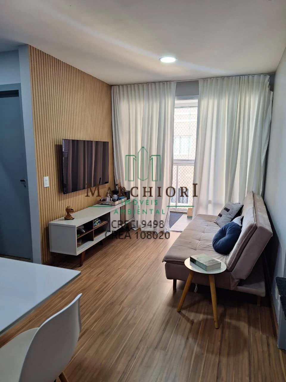 2 quartos. suíte, montado e decorado, 1 vaga