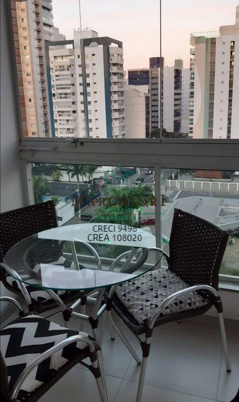 2 quartos, suíte, 3 banheiros, lazer na cobertura