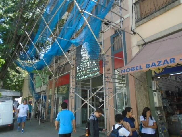 Prédio comercial no bairro de Laranjeiras, Rio de Janeiro RJ