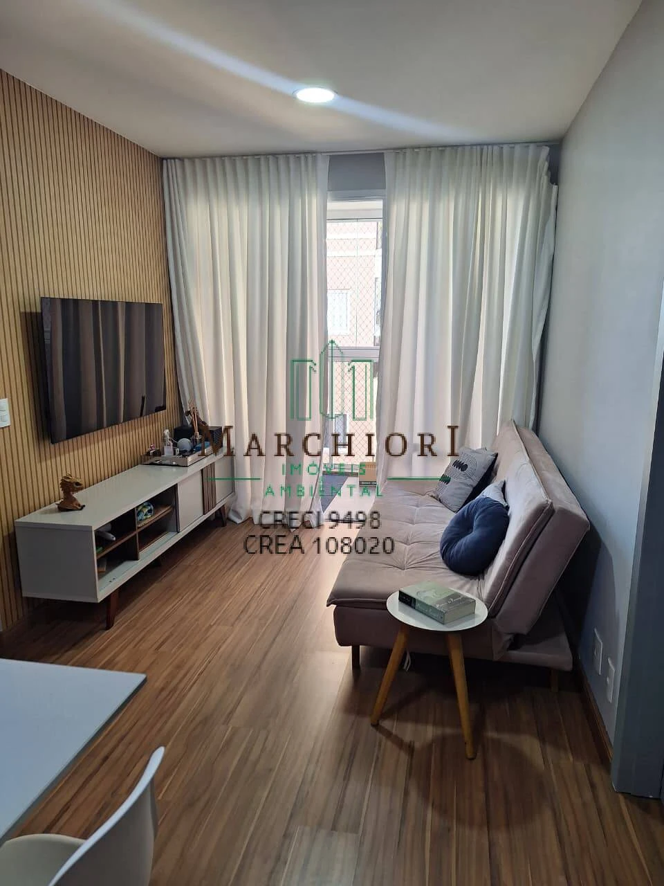 2 quartos. suíte, montado e decorado, 1 vaga
