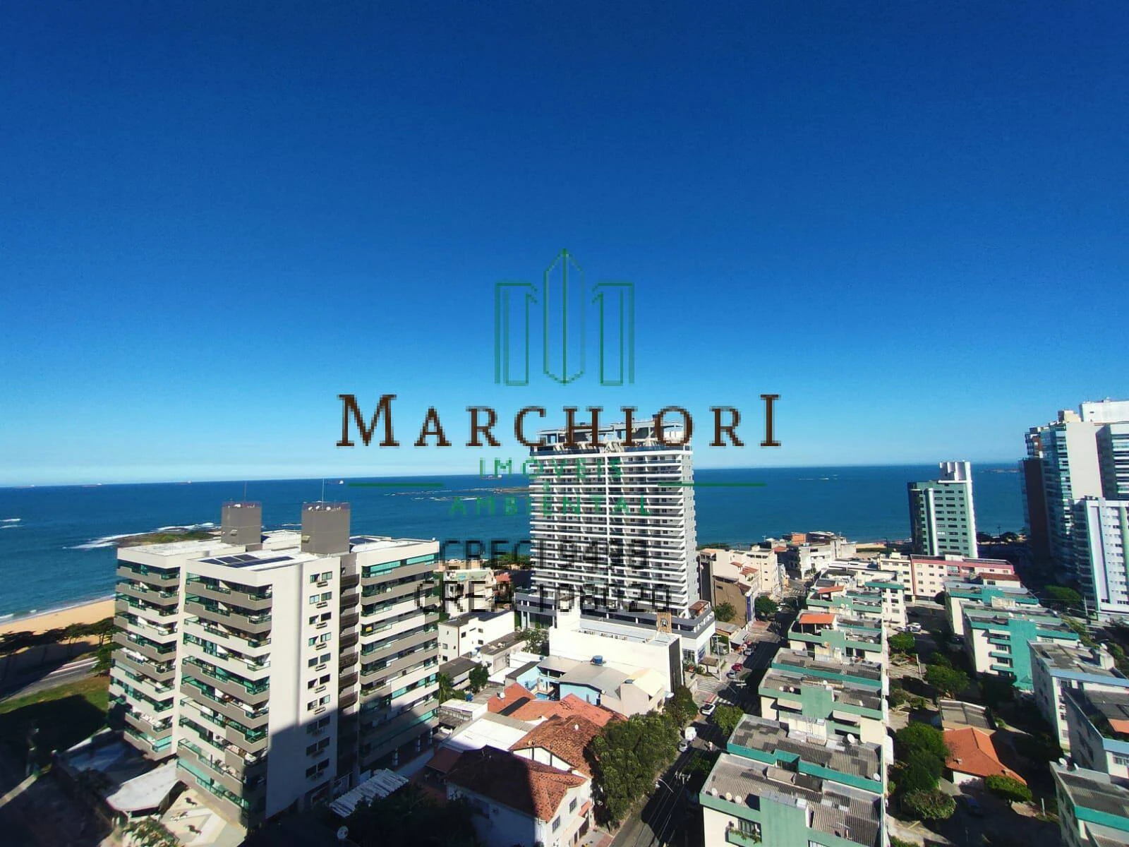 2 quartos, suíte, montado, andar alto,vista pro mar